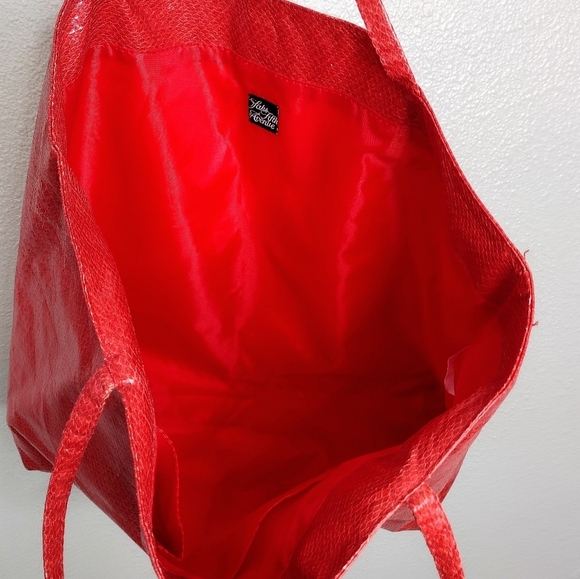 Saks Fifth Avenue Boho Snakeskin Tote Bag - Picture 11 of 16